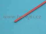 Kabel silikon 6.0mm2 1cm (červený)